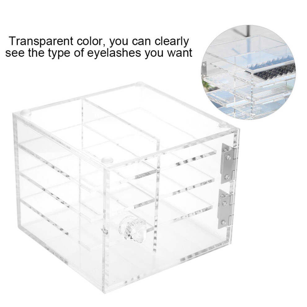 Transparent 8-Layer Eyelash Organiser