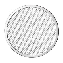 11 Zoll Aluminium-Nahtumrand-Pizza-Backschirm – perfekte, frische, verbesserte Luftzirkulation