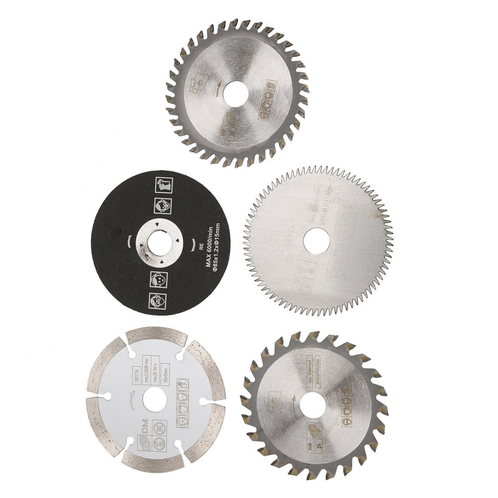 8.5Cm Carbide Circular Saw Blade 15Mm Thickness For Precise Cutting Tasks 9351392892157