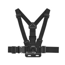 Brustgurthalterung, verstellbarer Brustgurtgürtel mit J-Haken für Gopro Hero 12 11 10 9 Action Kamerazubehör