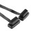 OBD2 16pin 2 in 1 Diagnostic Extension Cable, Black, 30cm 5