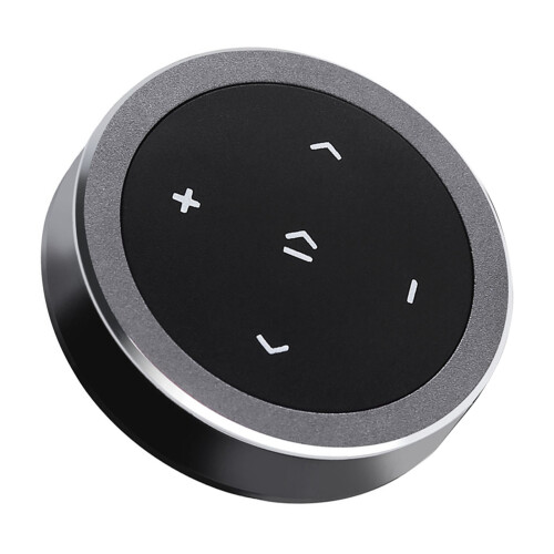 Wireless Bluetooth Steering Wheel Remote Control, 36*36*8.5mm, Black 2