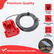 Pour Câble D'Alimentation pour Starlink Câble 18AWG pour Adaptateur de Chargeur pour Vers Alimentation CC pour Starlink Brancher