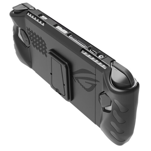 TPU Protective Case for   Ally Handheld Game Anti-Scratch Dustproof Anti-Drop Protective Cover with Back Bracket