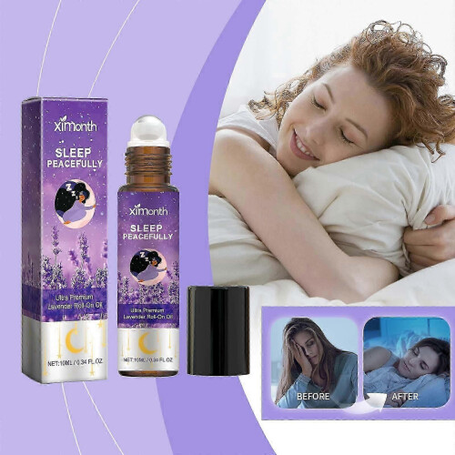 Sleep Essential Oil Roll On Sleep Μείγμα Αιθέριων Ελαίων με Έλαια Αρωματοθεραπείας για Ξεκ