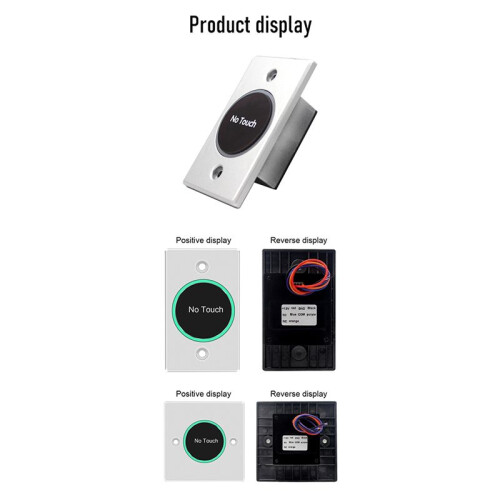 Tuya Wifi   Door Exit Push Release Button No Touch Infrared Induction for Access Control Remote Control A 2
