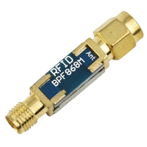 1pc RF Bandpass Filter 868MHz Δέκτες RFID EU IoT Dedicated SAW Bandpass Filter 2MHz Bandwidth SMA Interface 2