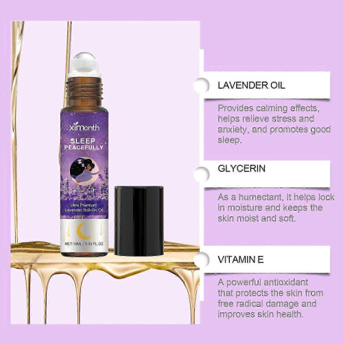 Sleep Essential Oil Roll On Sleep Μείγμα Αιθέριων Ελαίων με Έλαια Αρωματοθεραπείας για Ξεκ 1
