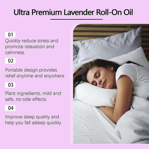 Sleep Essential Oil Roll On Sleep Μείγμα Αιθέριων Ελαίων με Έλαια Αρωματοθεραπείας για Ξεκ 2