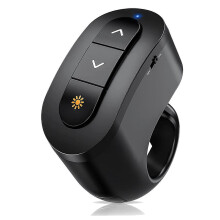 2,4 GHz wiederaufladbarer drahtloser Präsentations-Fingerring mit rotem Licht USB-Präsentationsfernbedienung für Windows 10 8 7 XP PowerPoin