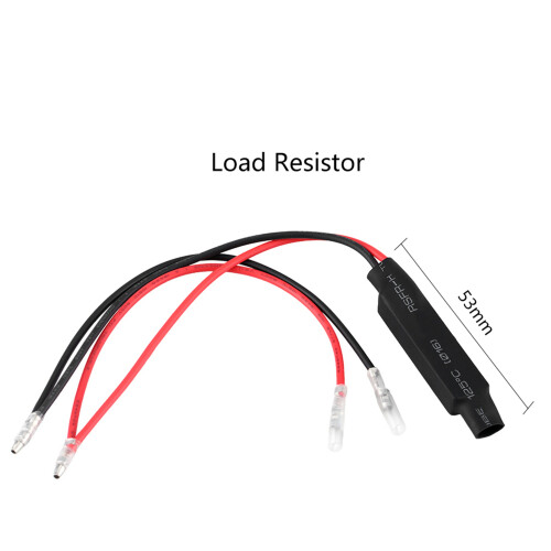 10W Motorcycle LED Turn Signal Load Resistor 2pcs Fix Error Flash 2