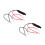 10W Motorcycle LED Turn Signal Load Resistor 2pcs Fix Error Flash 6