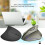 Ergonomic Wireless Vertical Mouse 2400 DPI Rechargeable for Mac/PC 10