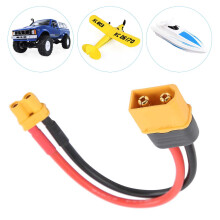 10cm XT60 Stecker männlich auf XT30 Stecker weiblich Adapterkabel 16AWG für RC-Modelle