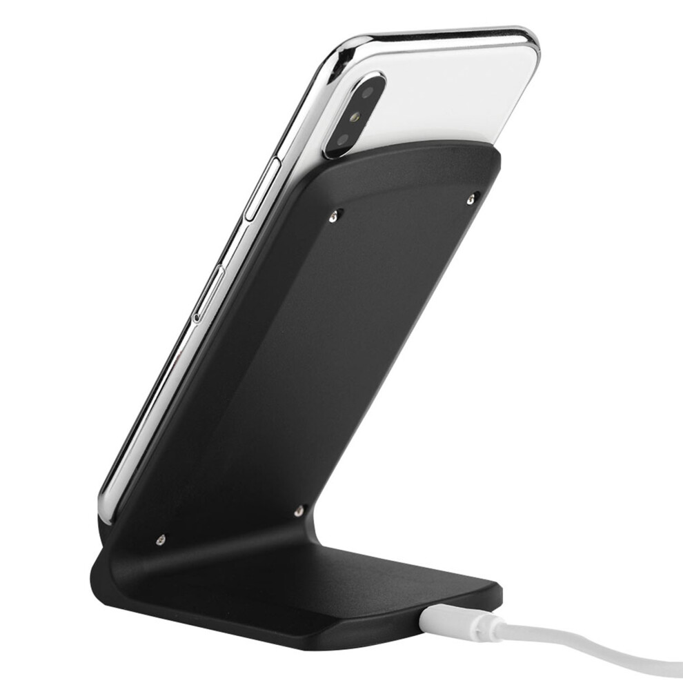 2-Coils Wireless Stand Charger 10W Fast Charging, Compact & Safe 6951392894491