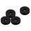 4 Black Windscreen Bushings for Harley FL Models 9