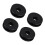 Black POM Windshield Bushings for Heritage Softail 11