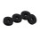 4 Black Windscreen Bushings for Harley FL Models 7