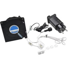 Inflatable Blower Replacement 12V 1.0A Fan Blower Motor with 3 Lig for Indooor Outdoor Decorations Airblow EU