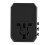 Universal Travel Adapter Plug with 4 USB Ports, Type C, Black 13