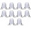 Polyester Drawstring Bag Sports Marathon Drawstring Bag Storage Bag Drawstring Bag White 1