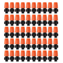 50PCS Verstellbare Gartentropfbewässerungsdüse Micro-Flow Tropfsprüh-Gartenwerkzeuge