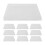 Clear CD Display Box Προστατευτική θήκη αποθήκευσης κάρτας CD μονής μουσικής Κάλυμμα σκόνη 3