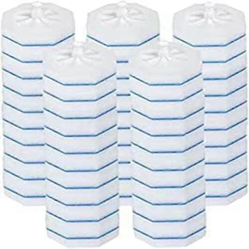 50PCS Αναβαθμισμένο ραβδί βούρτσας τουαλέτας μιας χρήσης Ραβδί καθαρισμού τουαλέ