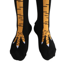 3D Chicken Leg Cartoon Pattern Cotton Knee-High Socks Girls Women 50cm