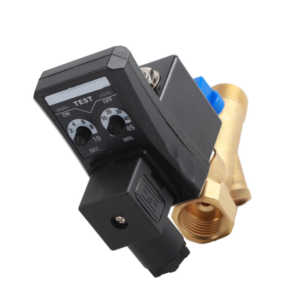G1/2 Dn15 Electronic Timed Drain Valve For Air Compressors Ac110v 9441392896061