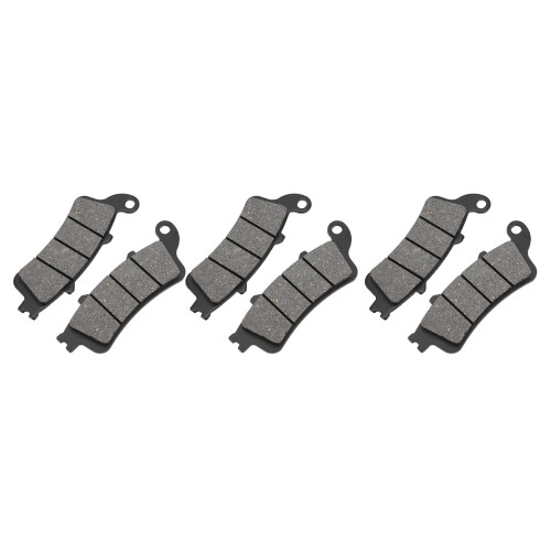 Replacement Brake Pads 3 Pairs Front Rear VFR750