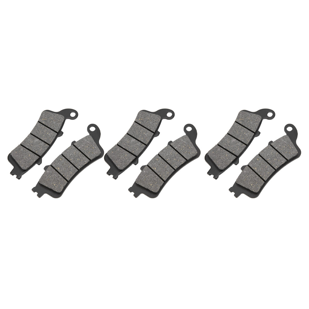 Replacement Brake Pads 3 Pairs Front Rear Vfr750 7444352739943