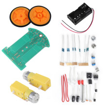 Smart Tracking Car DIY Kit with Photoelectric Sensor Electronic Components