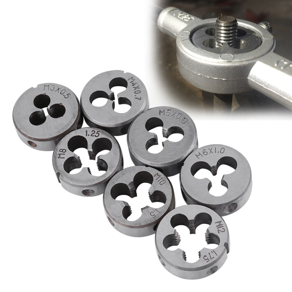 M3 to M12 Coarse Tap & Die 32pc