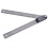 200mm Stainless Steel Digital Protractor with LCD Angle Finder Ruler 4