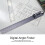 200mm Stainless Steel Digital Protractor with LCD Angle Finder Ruler 8
