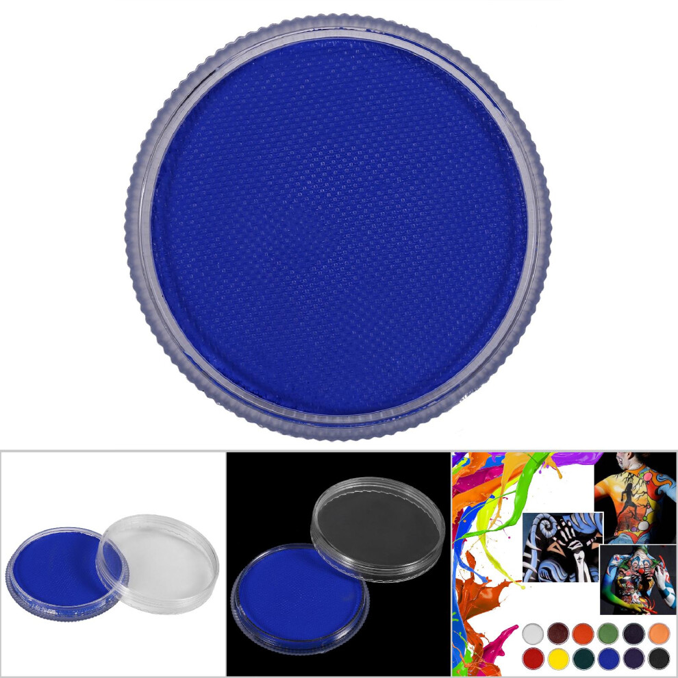 Blue Water-Based Matte Body Paint Pigment - 30G,