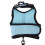Small Light Blue Hamster Rabbit Harness Set with Leash, Adjustable & Secure 3