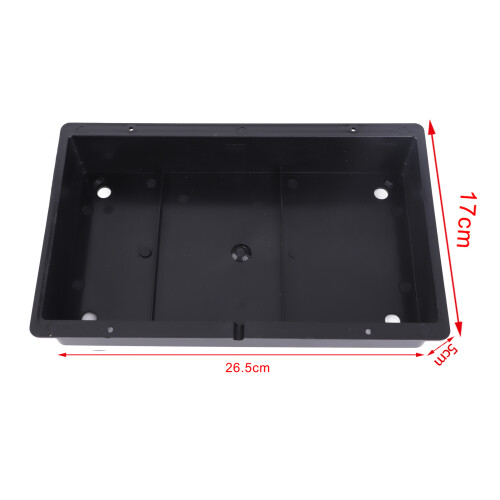 Black Acrylic Panel & Case DIY Kit for Arcade Game 30x20cm 2