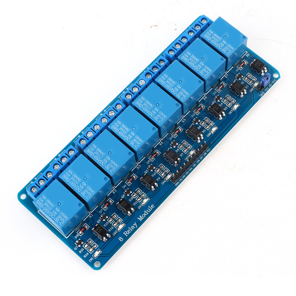 Ethernet Control Module 8-Channel Relay Lan/Wan Web Server 5V 7631392898543