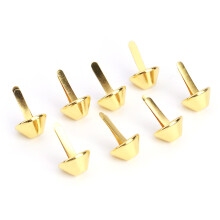 Purse handbag nailhead studs 15mm Gold 50pcs - Leather craft supplies UK