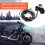Motorcycle Handlebar Engine Start Stop Kill Switch for ATV Dirt Bike Model E 4