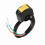 7/8inch Handlebar Mount LED Headlight Switch for Bikes Yellow On/Off Button 14