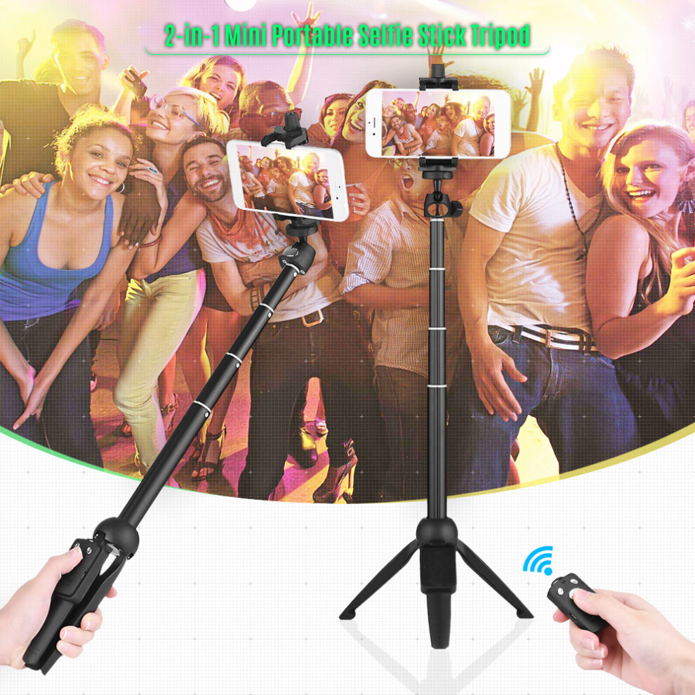Yunteng Yt-9928 2-In-1 Mini Tripod Selfie Stick With Phone Holder, 96Cm, 0.22Kg 8281393024428