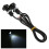 10Pcs 10W 18mm White Eagle Eye LED FOG DRL Lights for Car Multi-Function 1