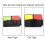 PVC Referee Card Set for Football Matches 1