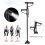 Retractable Collapsible LED Light Walking Stick for Elderly, Black 13