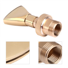New Adjustable Brass Fan-Shaped Fountain Sprinkler Nozzle DN15 &DN20 for Garden