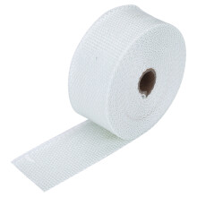 33FT White Exhaust Insulation Tape for Car & Motorcycle High Heat Resistance
