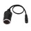 12V 10A DC Female Cable for Car Lighter 5.5x2.1mm 8